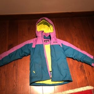 Patagonia insulated ski coat